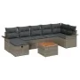 Juego de Sofá de Jardín de 8 Piezas con Cojines Gris Ratán de by , Outdoor sofas - Ref: Foro24-3359461, Price: 482,98 €, Disc...