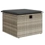 Conjunto de Sofá de Jardín de 8 Piezas con Cojines Gris Poliratán de , Sofás de exterior - Ref: Foro24-3359646, Precio: 509,5...