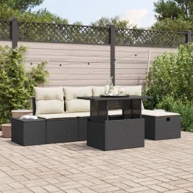 Conjunto de Sofá de Jardín de 6 Piezas con
