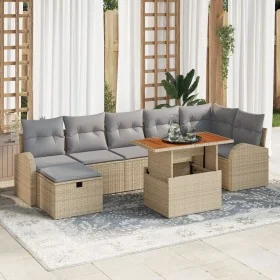 Conjunto de Sofá de Jardín de 8 Piezas con