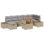 Set de Sofás de Jardín de 8 Piezas con Cojines Beige de Ratán Sintético | Foro24.es | Tu tienda online para hogar, jardín y más Foro24.es