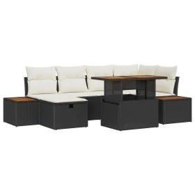 Conjunto de Sofá de Jardín de 7 Piezas con