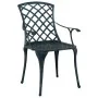 Conjunto de comedor al aire libre de 5 piezas 80x80x72 de aluminio fundido | Foro24.es | Tu tienda online para hogar, jardín y más Foro24.es