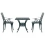 Conjunto de comedor al aire libre de 5 piezas 80x80x72 de aluminio fundido | Foro24.es | Tu tienda online para hogar, jardín y más Foro24.es