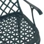 Conjunto de comedor al aire libre de 5 piezas 80x80x72 de aluminio fundido | Foro24.es | Tu tienda online para hogar, jardín y más Foro24.es