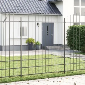 VidaXL Cerca de Jardín con Parte Superior en