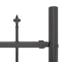 VidaXL Cerca de Jardín con Parte Superior en Bucle Gris 6,8x2 m de Acero | Foro24.es | Tu tienda online para hogar, jardín y más Foro24.es