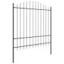Cerca de Jardín con Parte Superior en Hoop Gris 8,5x1,75 m Acero | Foro24.es | Tu tienda online para hogar, jardín y más Foro24.es