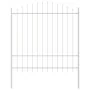 Cerca de Jardín con Parte Superior Arqueada Blanca 3,4x1,75 m de Acero | Foro24.es | Tu tienda online para hogar, jardín y más Foro24.es