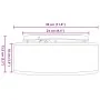 Luces de Techo Empotradas Blancas Ø 30 cm Tela E27 von , Lampen - Ref: Foro24-42001203, Preis: 36,09 €, Rabatt: %