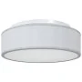 Luces de Techo Empotradas Gris Ø 38 cm Tela E27 de , Lámparas - Ref: Foro24-42001208, Precio: 45,45 €, Descuento: %