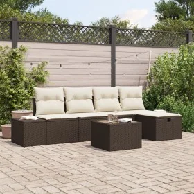 Comprar Juego de Sofá de Jardín de 6 Piezas con