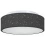 Luzes de Techo con Pantalla Estrellada Negra Ø 38 cm Tela E27 | Foro24.es | Tu tienda online para hogar, jardín y más Foro24.es