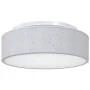 Luces de Techo con Pantalla Estrellada Gris Ø 38 cm Tela E27 | Foro24.es | Tu tienda online para hogar, jardín y más Foro24.es