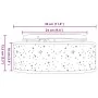Lámparas de Techo con Pantalla Estrellada Gris Ø 30 cm Tela E27 | Foro24.es | Tu tienda online para hogar, jardín y más Foro24.es