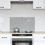 Luz de Salpicadero de Cocina Gris Claro 70x40x0,6 cm Vidrio Templado von , Küchengeräte und Utensilien - Ref: Foro24-42001226...
