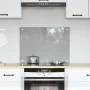 Luz de Salpicadero de Cocina Gris Claro 70x50x0,6 cm Vidrio Templado von , Küchengeräte und Utensilien - Ref: Foro24-42001227...