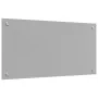 Luz de Salpicadero de Cocina Gris Claro 80x40x0,6 cm Vidrio Templado by , Kitchen tools and utensils - Ref: Foro24-42001229, ...