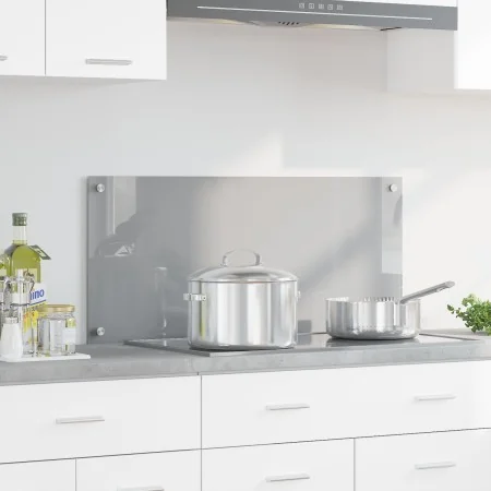 Luz de Salpicadero de Cocina Gris Claro 90x40x0,6 cm Vidrio Templado | Foro24.es | Tu tienda online para hogar, jardín y más Foro24.es