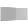 Luz de Salpicadero de Cocina Gris Claro 100x40x0,6 cm de Vidrio Templado by , Kitchen tools and utensils - Ref: Foro24-420012...