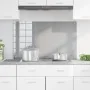 Luz de Salpicadero de Cocina Gris Claro 100x60x0,6 cm Vidrio Templado von , Küchengeräte und Utensilien - Ref: Foro24-4200123...