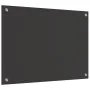Salpicadero de Cocina Gris Oscuro 70x50x0,6 cm de Vidrio Templado von , Küchengeräte und Utensilien - Ref: Foro24-42001239, P...
