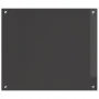 Respaldo de Cocina Gris Oscuro 70x60x0,6 cm Vidrio Templado de , Herramientas y utensilios de cocina - Ref: Foro24-42001240, ...