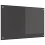 vidaxl Salpicadero de Cocina Gris Oscuro 80x50x0.6 cm de Vidrio Templado | Foro24.es | Tu tienda online para hogar, jardín y más Foro24.es