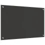 vidaxl Salpicadero de Cocina Gris Oscuro 80x50x0.6 cm de Vidrio Templado | Foro24.es | Tu tienda online para hogar, jardín y más Foro24.es