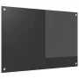 Salpicadero de Cocina Gris Oscuro 90x60x0,6 cm de Vidrio Templado von , Küchengeräte und Utensilien - Ref: Foro24-42001246, P...