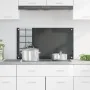 Faldón de Cocina Gris Oscuro 90x50x0,6 cm de Vidrio Templado | Foro24.es | Tu tienda online para hogar, jardín y más Foro24.es