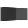 Fondo de cocina gris oscuro 100x40x0,6 cm vidrio templado by , Kitchen tools and utensils - Ref: Foro24-42001247, Price: 37,7...