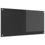 Revestimiento de cocina gris oscuro 100x50x0,6 cm vidrio templado by , Kitchen tools and utensils - Ref: Foro24-42001248, Pri...