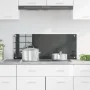 Fondo de cocina gris oscuro 100x40x0,6 cm vidrio templado by , Kitchen tools and utensils - Ref: Foro24-42001247, Price: 37,7...
