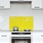Salpicadero de cocina amarillo de vidrio templado 70x40x0.6 cm | Foro24.es | Tu tienda online para hogar, jardín y más Foro24.es