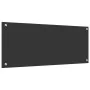 Fondo de cocina gris oscuro 100x40x0,6 cm vidrio templado by , Kitchen tools and utensils - Ref: Foro24-42001247, Price: 37,7...