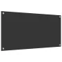 Revestimiento de cocina gris oscuro 100x50x0,6 cm vidrio templado by , Kitchen tools and utensils - Ref: Foro24-42001248, Pri...