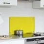 Salpicadero de cocina amarillo de vidrio templado 70x40x0.6 cm | Foro24.es | Tu tienda online para hogar, jardín y más Foro24.es
