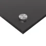 Fondo de cocina gris oscuro 100x40x0,6 cm vidrio templado by , Kitchen tools and utensils - Ref: Foro24-42001247, Price: 37,7...