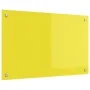 Revestimiento de cocina amarillo 80x50x0,6 cm de vidrio templado | Foro24.es | Tu tienda online para hogar, jardín y más Foro24.es