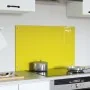 Revestimiento de cocina amarillo 80x50x0,6 cm de vidrio templado | Foro24.es | Tu tienda online para hogar, jardín y más Foro24.es