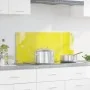 Fondo de cocina Amarillo 90x40x0.6 cm de vidrio templado by , Kitchen tools and utensils - Ref: Foro24-42001256, Price: 29,27...