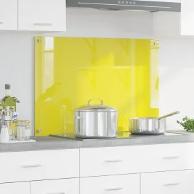 Salpicadero de cocina Amarillo 90x60x0,6 cm