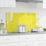 Fondo de cocina Amarillo 100x50x0,6 cm de vidrio templado | Foro24.es | Tu tienda online para hogar, jardín y más Foro24.es
