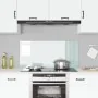 Tablero de cocina blanco 110x50x0,6 cm de vidrio templado von , Küchengeräte und Utensilien - Ref: Foro24-42001287, Preis: 42...