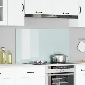 Salpicadero de cocina Blanco 110x60x0,6 cm Vidrio Templado by , Kitchen tools and utensils - Ref: Foro24-42001288, Price: 49,...