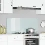 Base para cocina Blanca 120x50x0,6 cm de vidrio templado de , Herramientas y utensilios de cocina - Ref: Foro24-42001290, Pre...