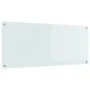 Base para cocina Blanca 120x50x0,6 cm de vidrio templado de , Herramientas y utensilios de cocina - Ref: Foro24-42001290, Pre...
