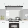 VidaXL Respaldo de Cocina Transparente 120x60x0,6 cm de Vidrio Templado by , Kitchen tools and utensils - Ref: Foro24-4200129...
