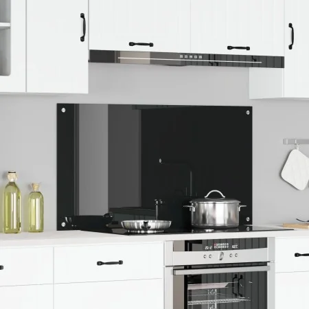 Fondo de cocina Negro 110x60x0,6 cm de vidrio templado von , Küchengeräte und Utensilien - Ref: Foro24-42001300, Preis: 49,40...